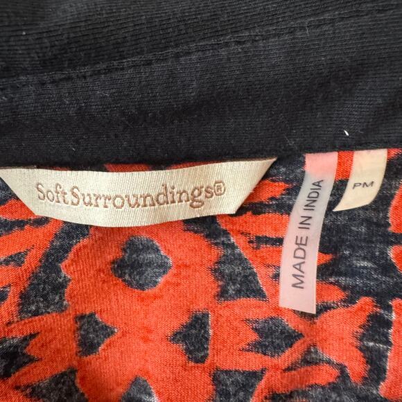 Soft Surroundings Petite Calistoga Snap Button Top Size M - Picture 6 of 9